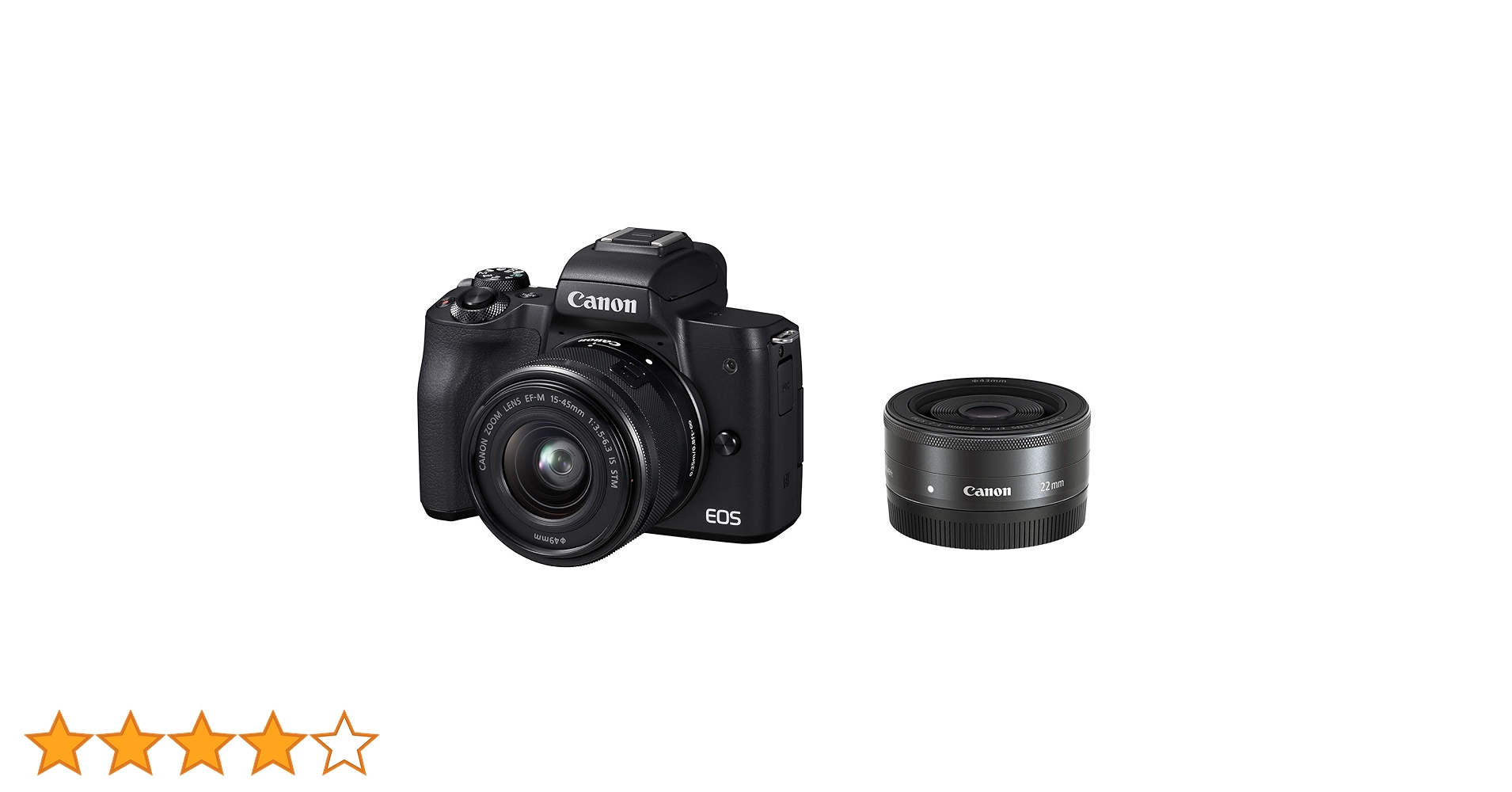 ⚠️期間限定値下げ⚠️EOS Kiss M ダブルレンズキット ⚠️期間限定値下げ⚠️EOS Kiss M ダブルレンズキット CANON